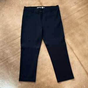 Betabrand Ankle Black Yogapant Slacks